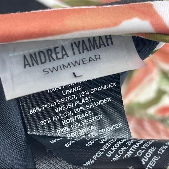 Andrea Iyamah Salama Swim Bikini Set Abstract Mushroom Print LARGE - Picture 4 of 14